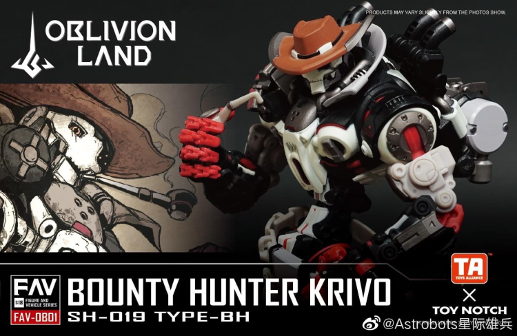 Toy Notch X TA - Oblivion Land - Bounty Hunter Krivo