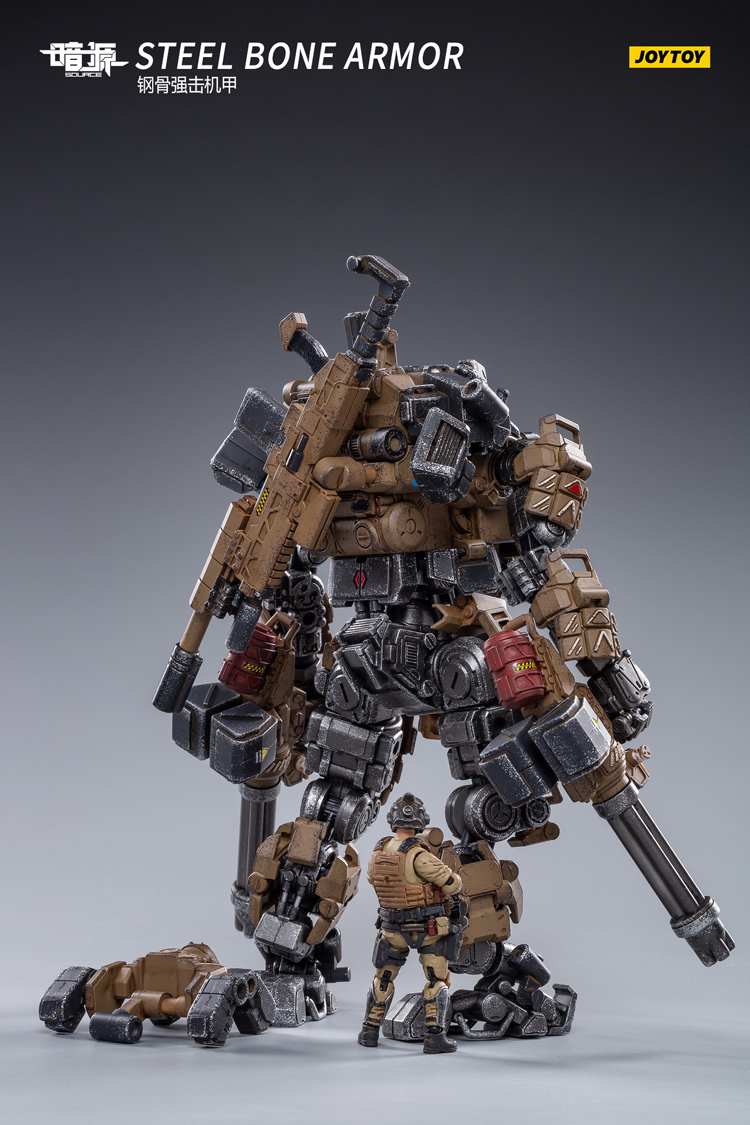 JOYTOY - JT0807 - Steel bone mecha (desert type)