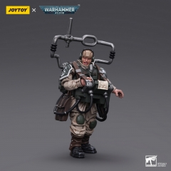 JoyToy JT7912 1/18 Warhammer 40,000 Astra Militarum Cadian Command Squad Veteran with Master Vox