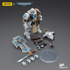 JoyToy JT7981 1/18 Warhammer 40,000 White Consuls Bladeguard Veteran