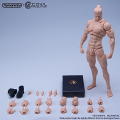 【2024-12-27】Preorder - Romankey X COWL 1/12 Action Figure Male Body Yellow Skin Reprint Reissue