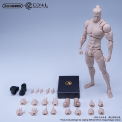 【2024-12-27】Preorder - Romankey X COWL 1/12 Action Figure Male Body White Skin Reprint Reissue