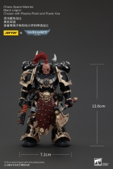 【2025-01-17】Preorder - JoyToy  JT00959 1/18  Warhammer40k Chaos Space Marines Black Legion Chosen with Plasma Pistol and Power Axe